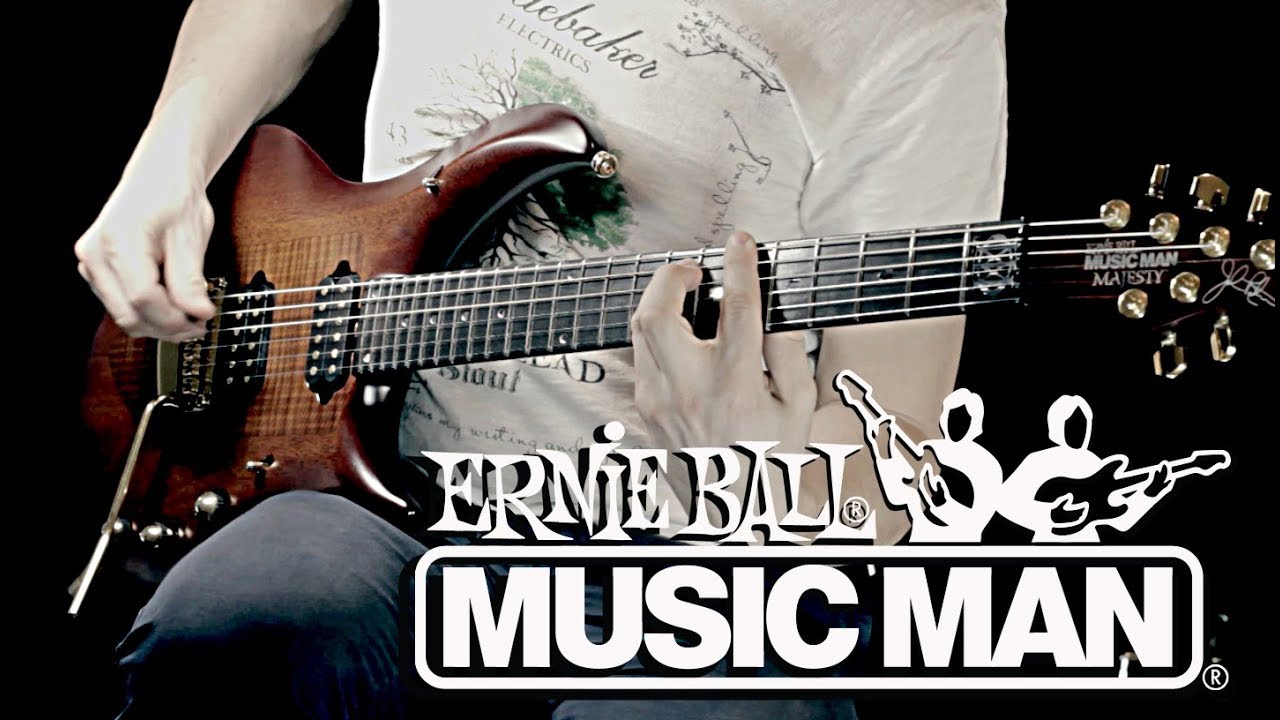 Ernie Ball Music Man Majesty Artisan Marrone (Playthrough by Vladimir Pisarchukovsky)