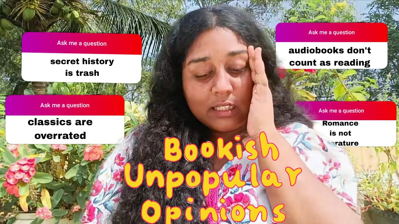 Reacting to booktok's controversial UNPOPULAR OPINIONS!!!📚  *My Hot take🔥*