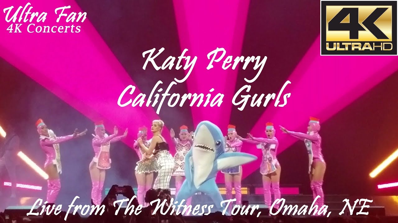 Katy Perry - California Gurls Live from The Witness Tour Omaha