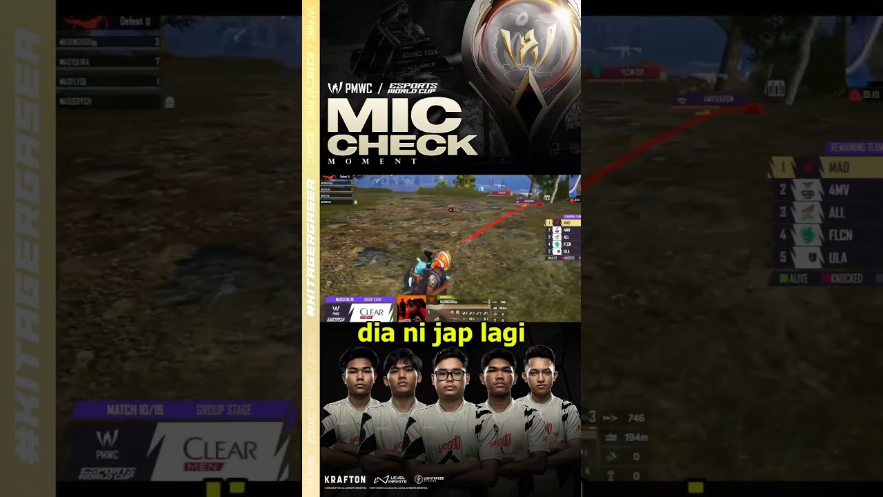 PART 1 🎙️ Mic Check SOLO Chicken YALL LEONDZ di PMWC 2024 🔥 #PUBGMOBILE #PUBGMESPORTS #PMWC2024