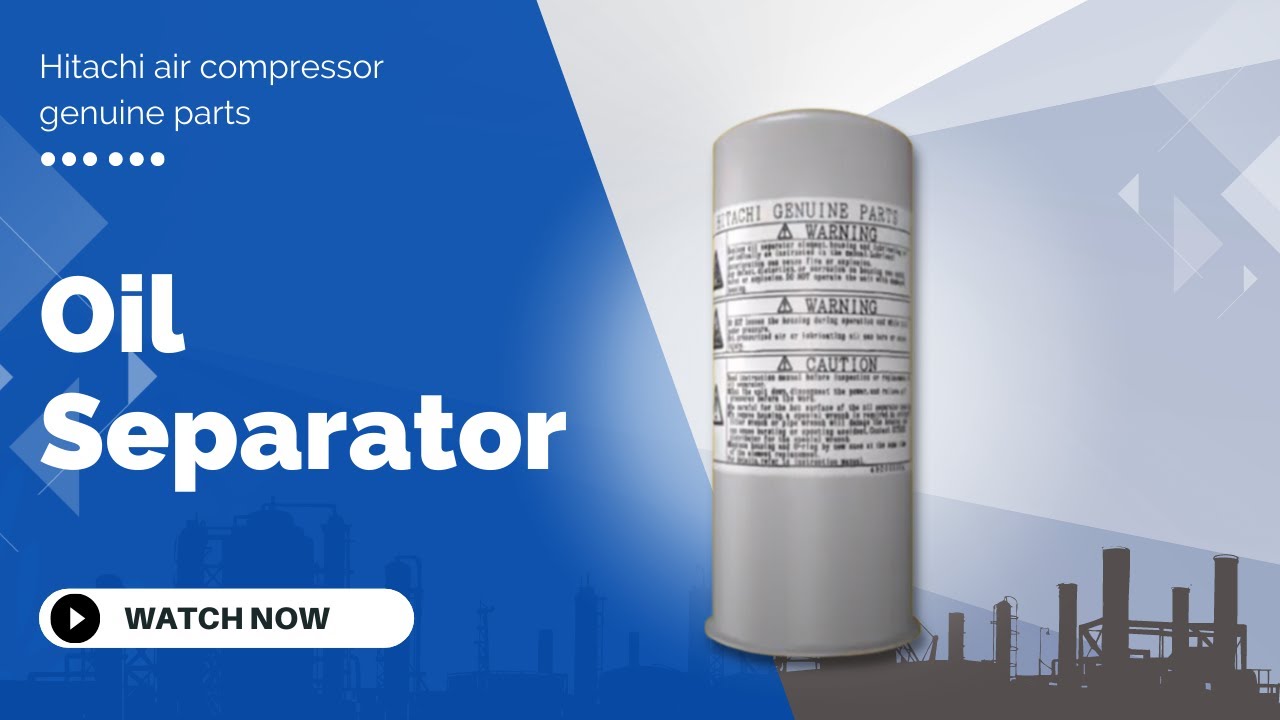 Hitachi air compressor genuine parts-Oil Separator