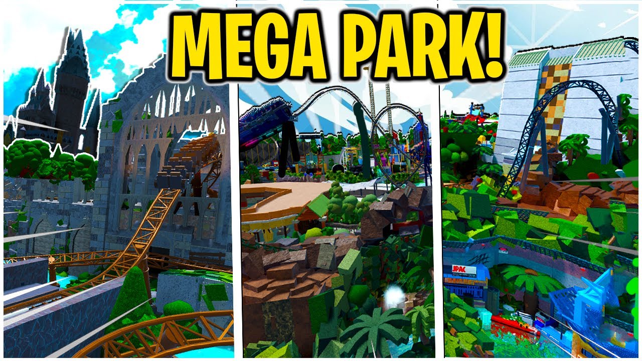 Theme Park Tycoon 2's Best UNIVERSAL Mega Parks! 😱