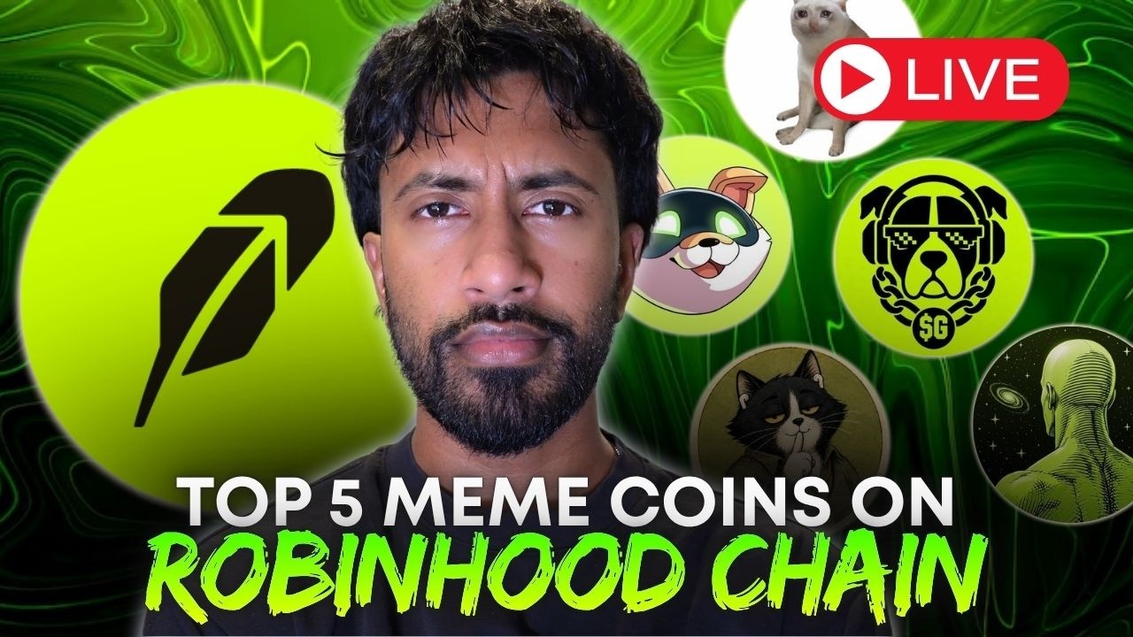 🚨 Топ-5 мем-коинов с Robinhood, которые я покупаю (огромный потенциал роста?)
