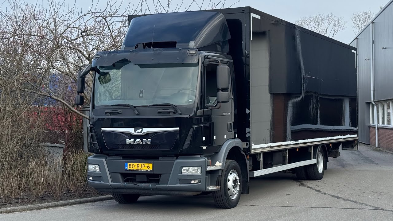 MAN TGM 12 250 - 80 BJP 6 - LONG BOX + TAILLIFT - YEAR 2017