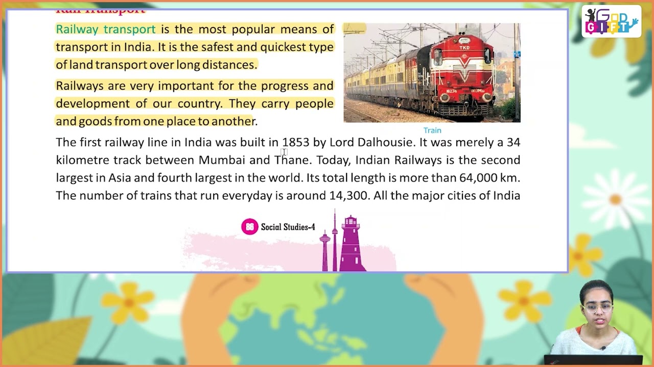 Ch 15 | Classico Books Publishing | SST | Class 04 | Means of Transport | For Children