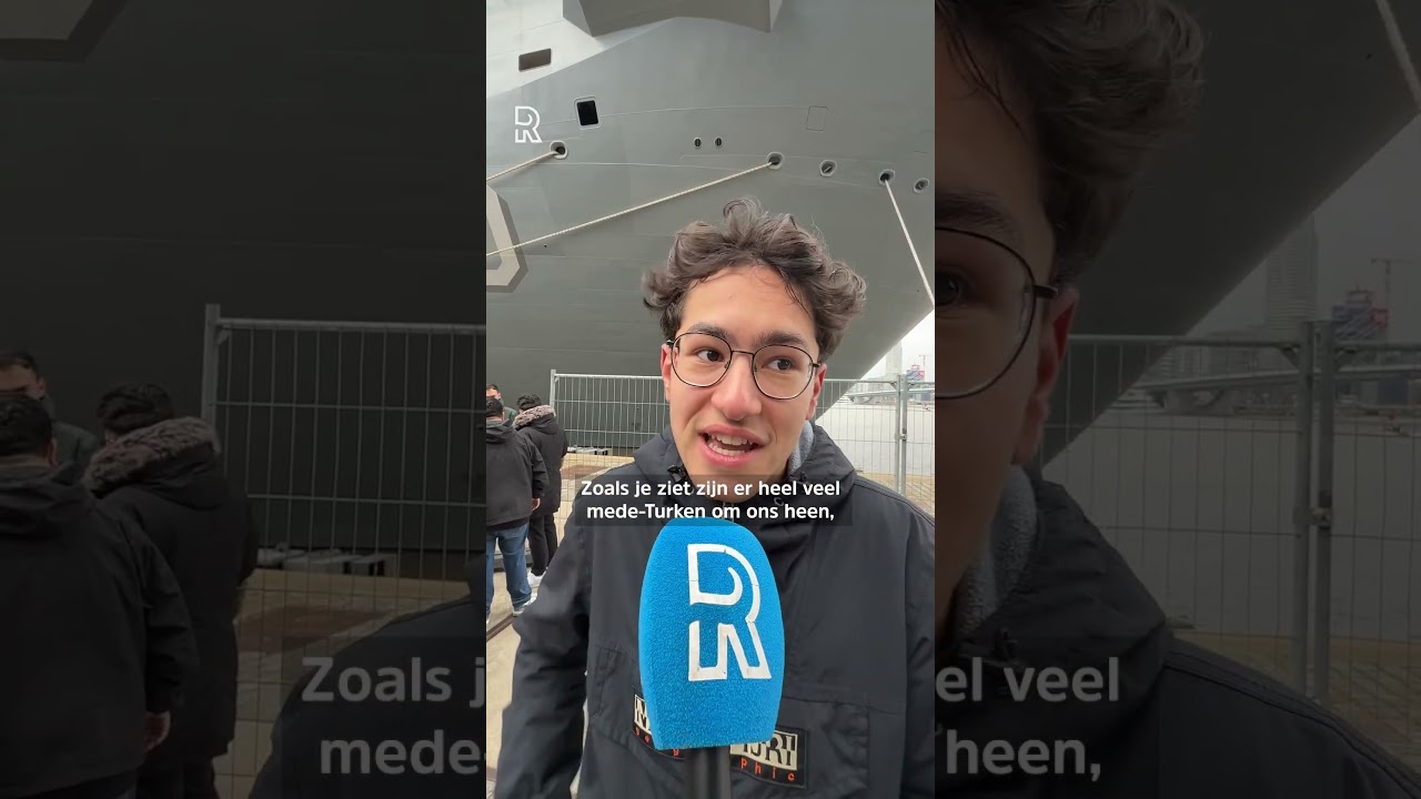 Gigantische Turkse marineschepen aan de kade in Rotterdam 🚢🇹🇷 | #marine