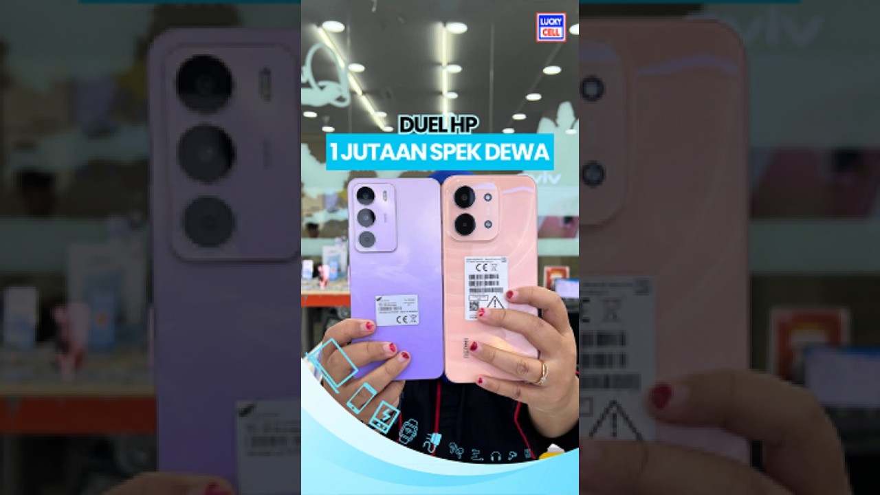 DUEL HP 1 JUTAAN, SPEK DEWA #luckycellciracas #hpmurah
