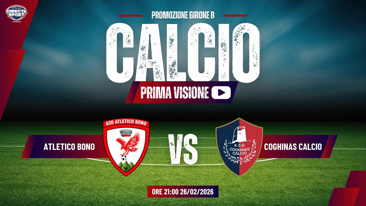 Calcio Promozione Gir. B - Atletico Bono-Coghinas Calcio (0-1)