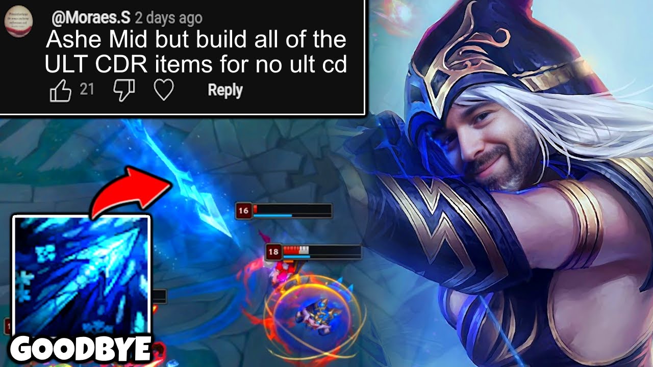 When the enemy disrespects Sniper Ashe Mid | Sera Mid, Bruiser Diana Mid, Season 2 Nid Mid