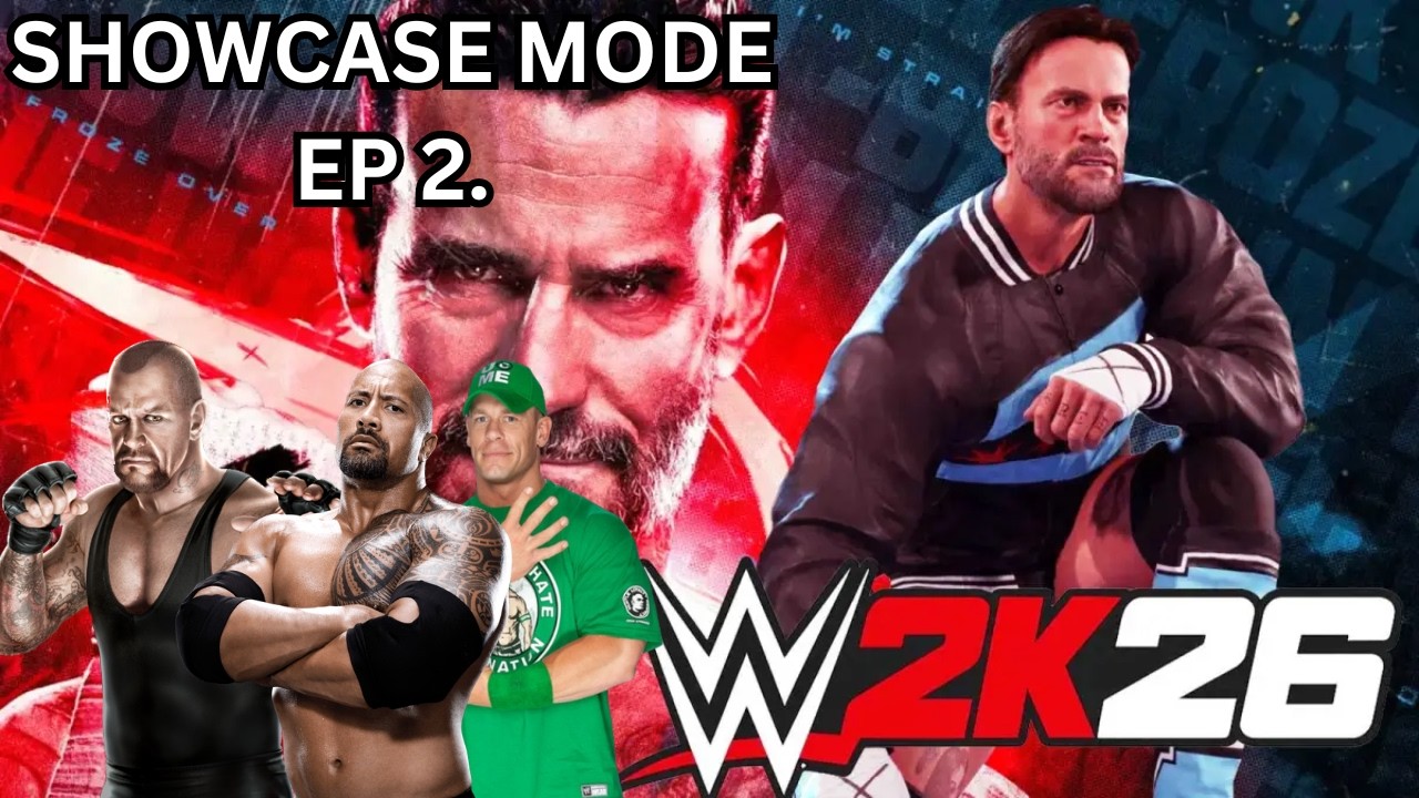 WWE 2K26 CM PUNK SHOWCASE- TIME TO MAKE THINGS RIGHT