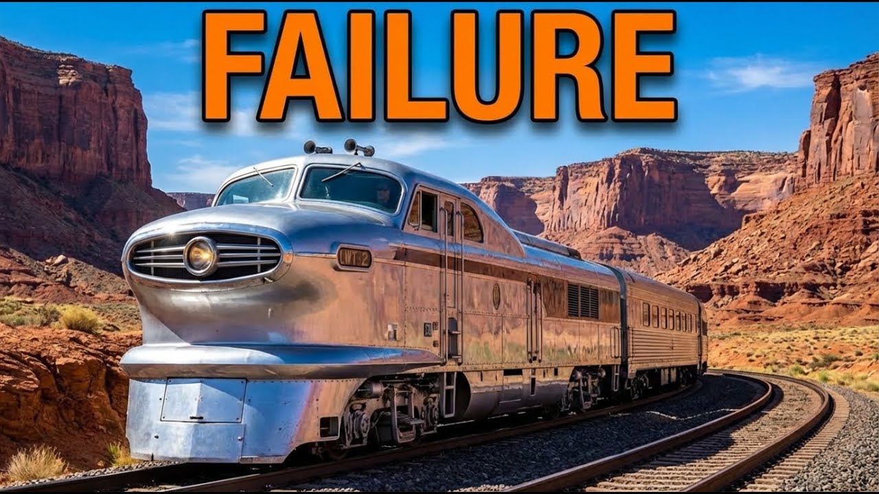 GM Put Bus Bodies On Train Wheels — The 'Aerotrain' Made Passengers Sick