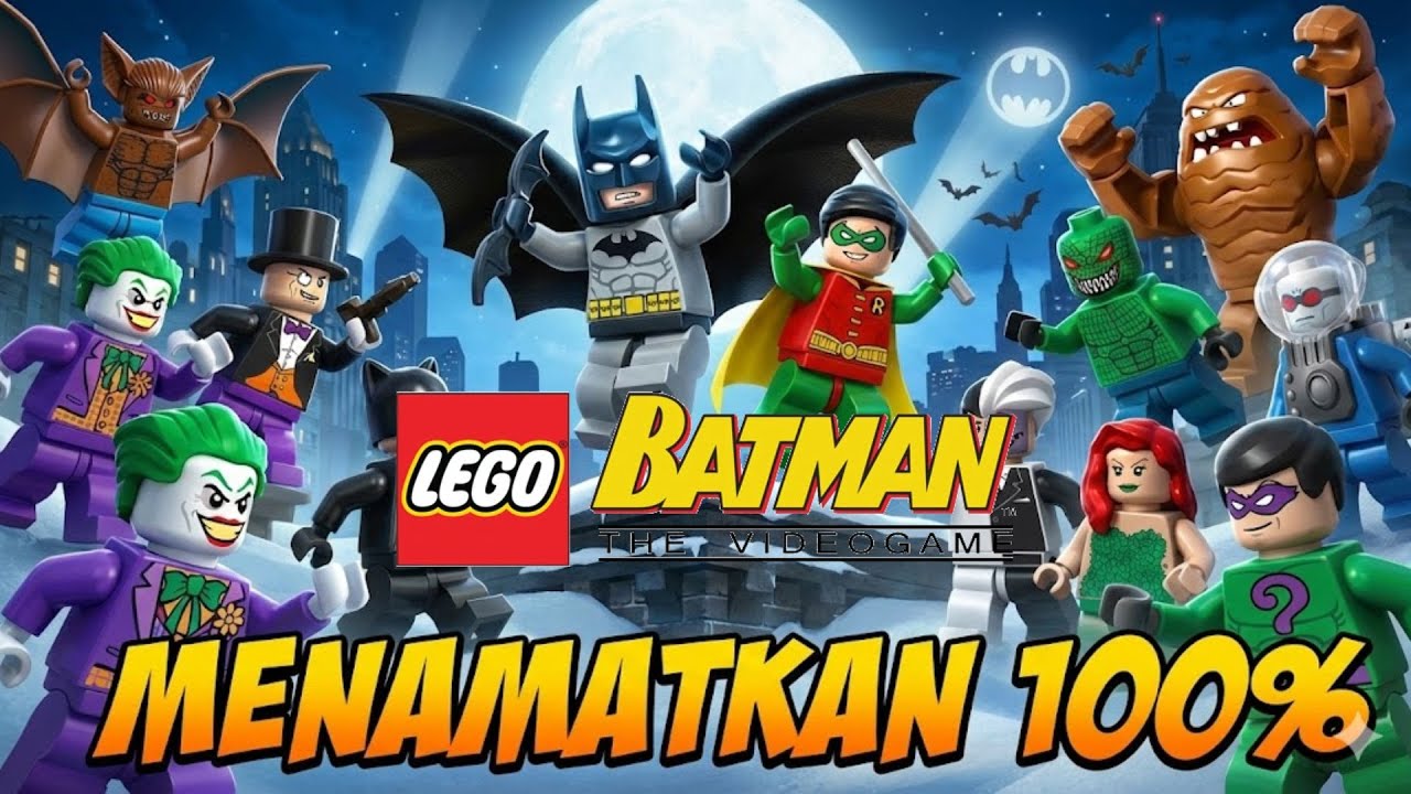 MISI TAMAT 100%! Ngulang Dari Awal Chapter Demi Cari Semua Rahasia?! | Lego Batman Ep. 7