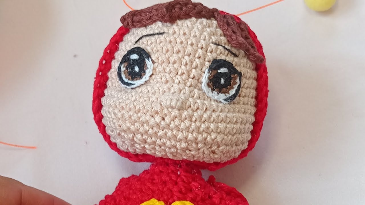 Segunda aula de amigurumi Chapolim #amigurumibrasil ##tutorialamigurumicompleto #croche 