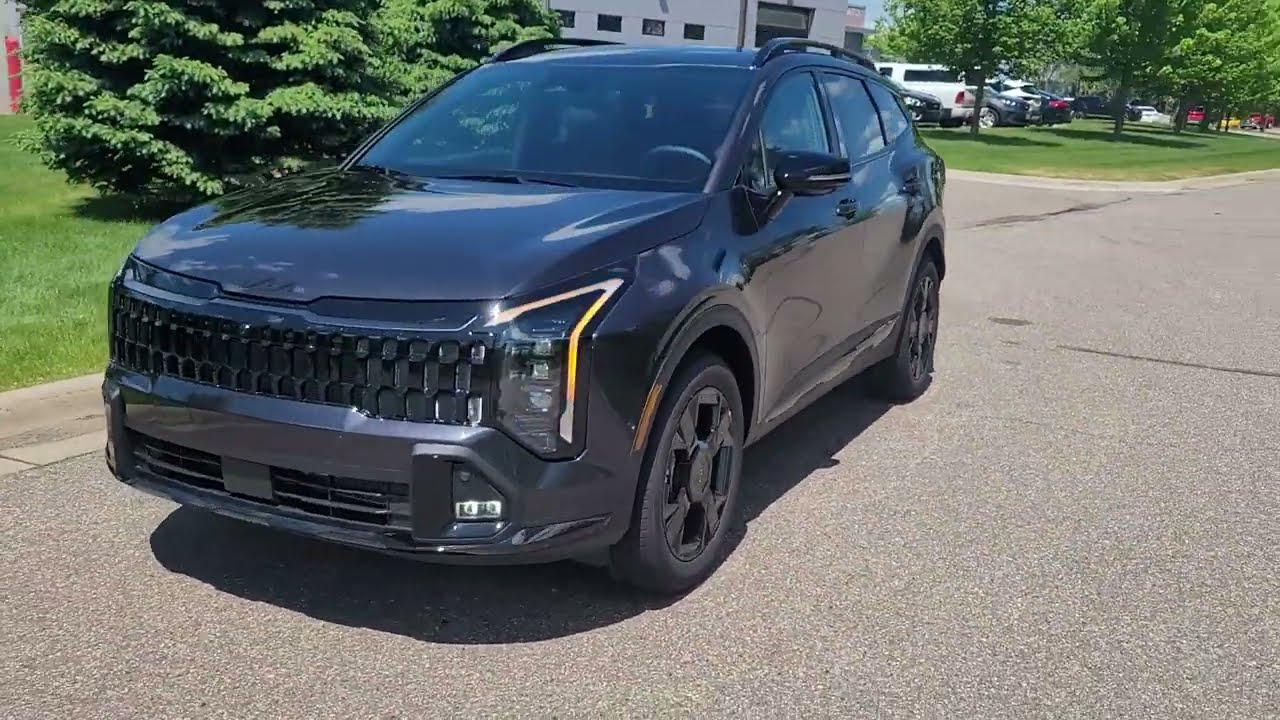 2026 Kia Sportage X-Line with Premium and Technology Package Test Drive Panthera Metal