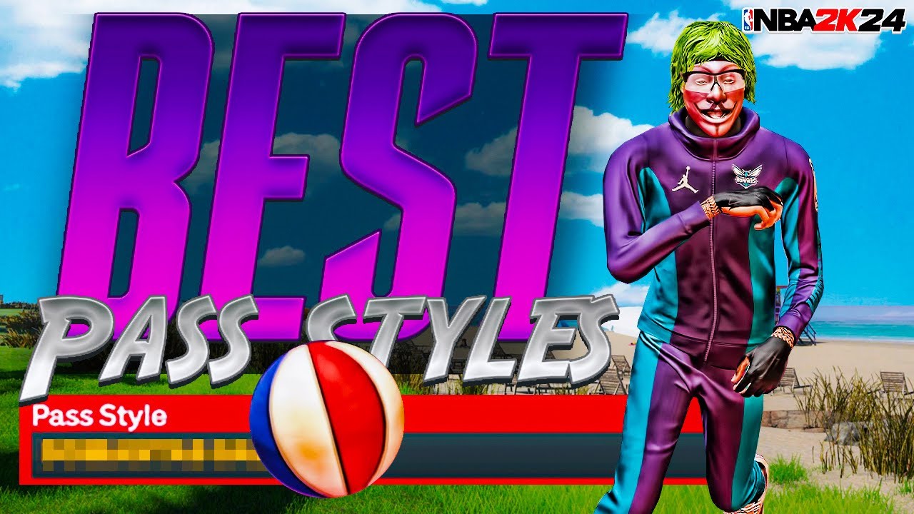 FASTEST PASS STYLE FOR EVERY ATTRIBUTE RATING NBA 2K24! BEST PASS ACCURACY TO THROW DOTS