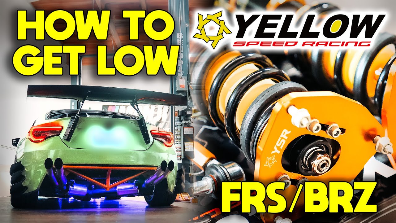ЛУЧШИЙ способ спуститься! | Yellow Speed ​​Racing Coilovers FRS/BRZ