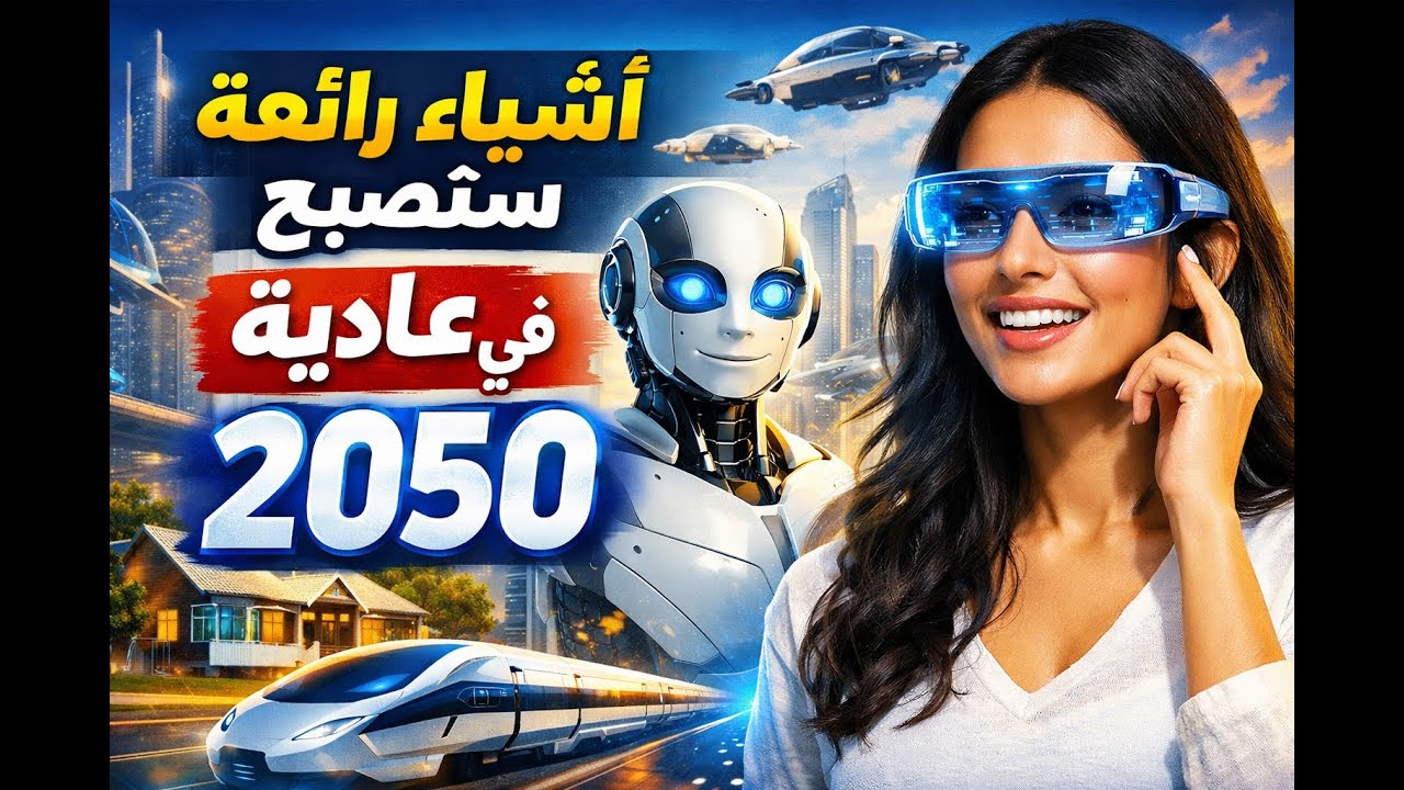 كيف ستبدو حياتنا في 2050؟ أشياء ستصدمك 😱