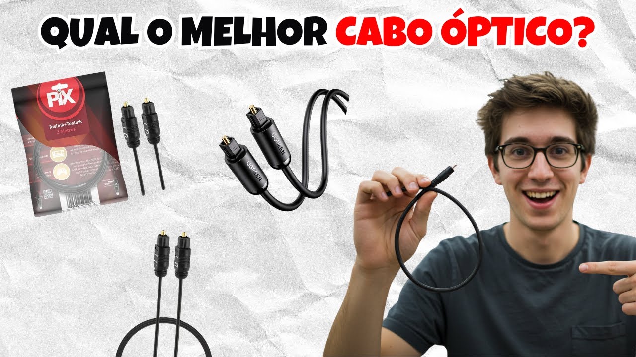 QUAL O MELHOR CABO ÓPTICO de 2025? - Onde Comprar CABO ÓPTICO Bom e Barato? Cabos para Som