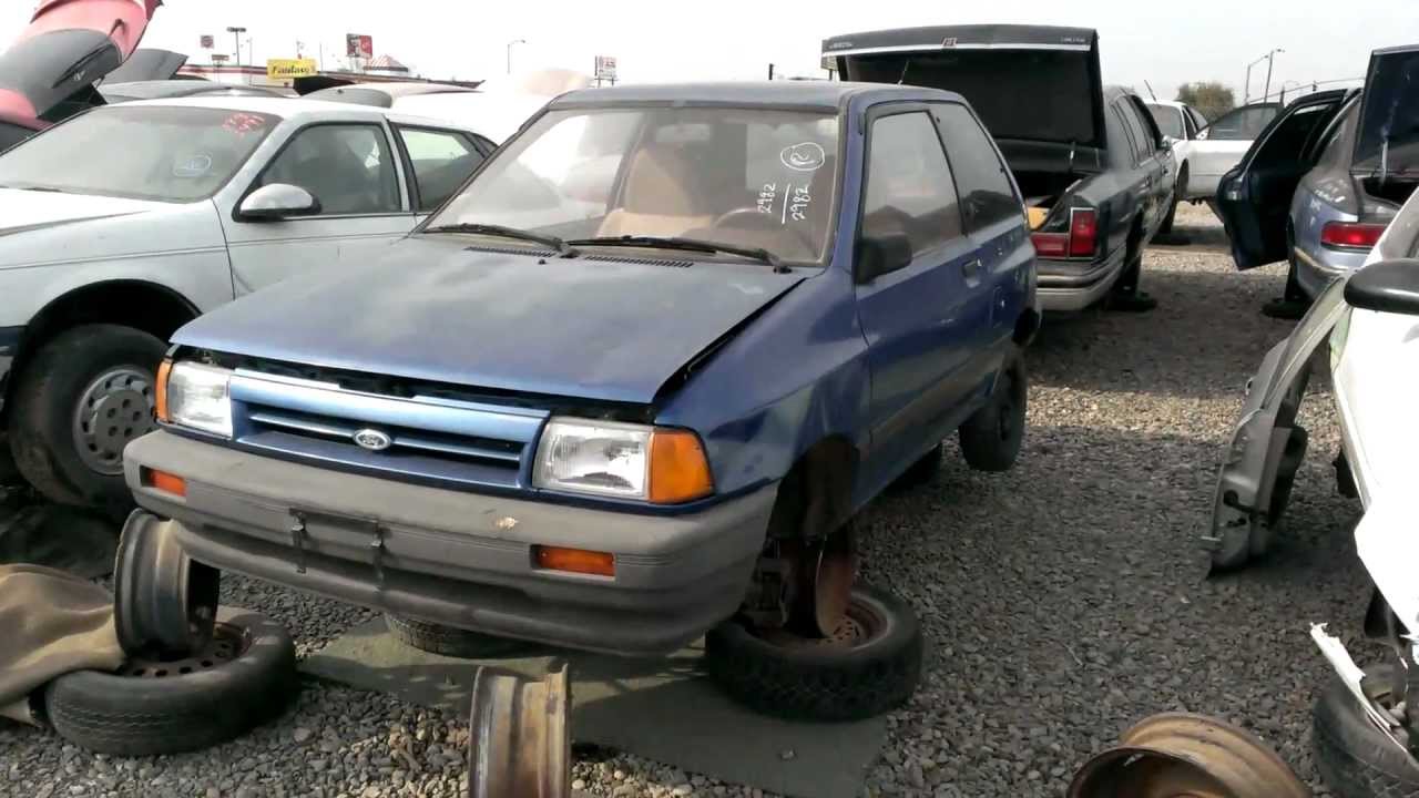 Junkyard Car: 1989 Ford Festiva L