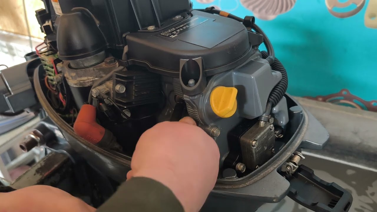 Замер компрессии Yamaha FT9.9, 1044443, Seamotors, Владивосток 