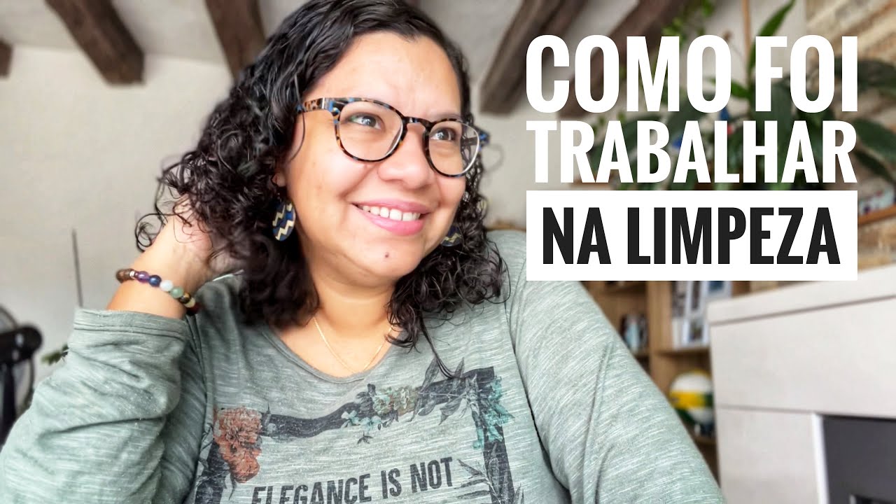 Como foi trabalhar com limpeza na França. #82