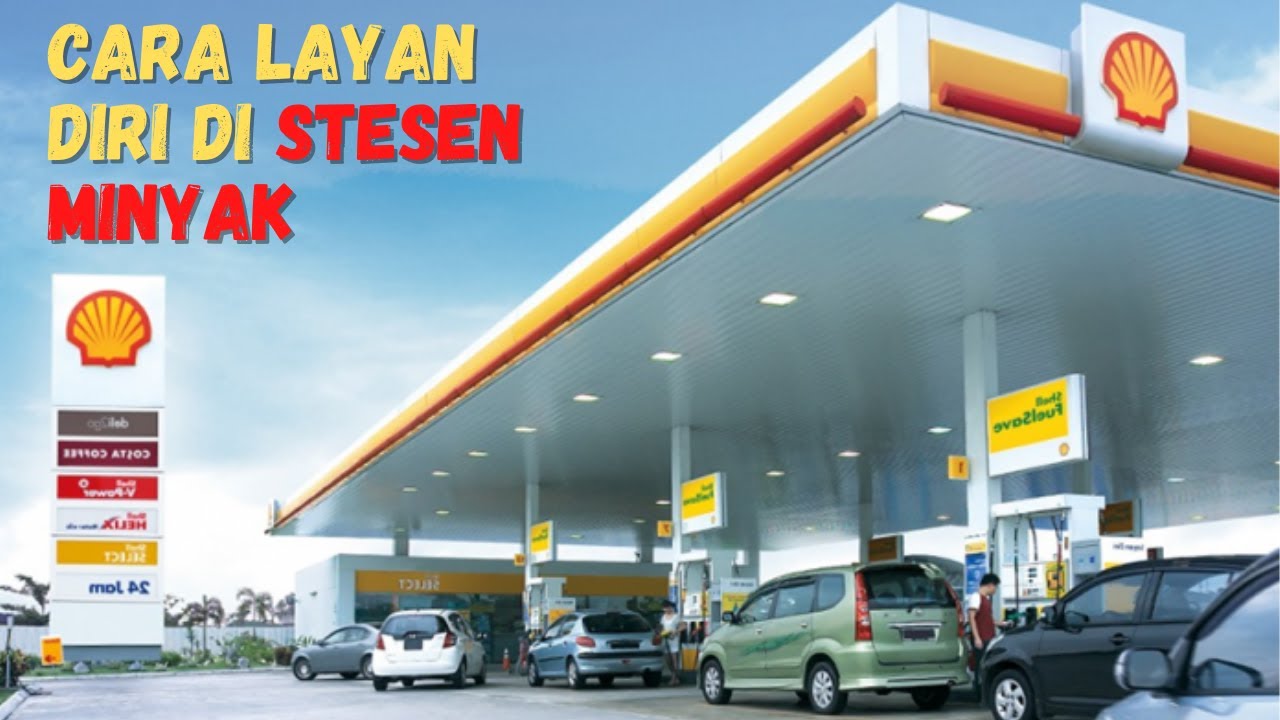 Cara Layan Diri Bayar Guna Kad Semasa Isi Minyak di Stesen Minyak