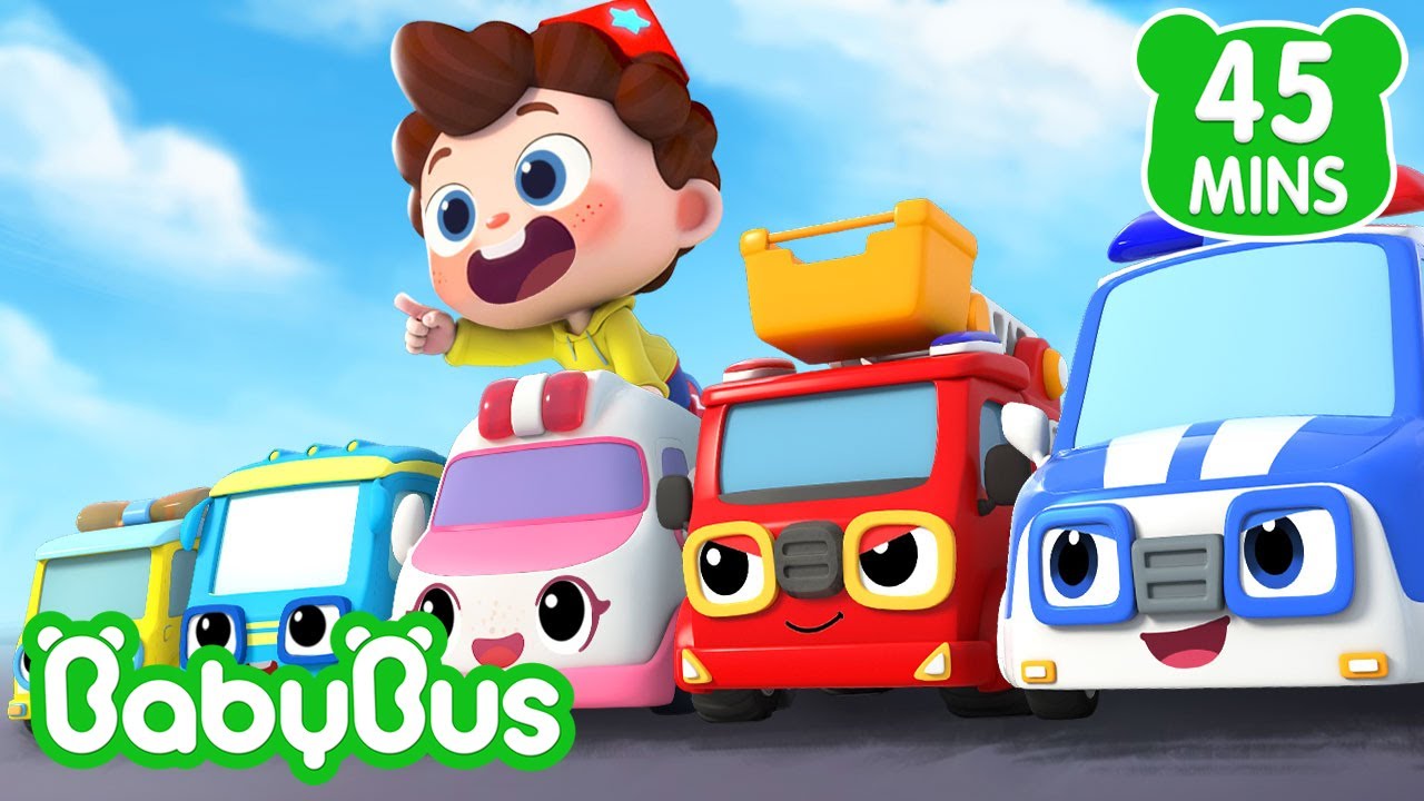 Cinco Carrinhos ao Resgate | Sim! Neo | Músicas Infantis & Canções Infantis 🐼 por BabyBus