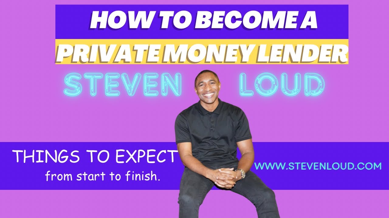 How to become a Private Money Lender in Real Estate