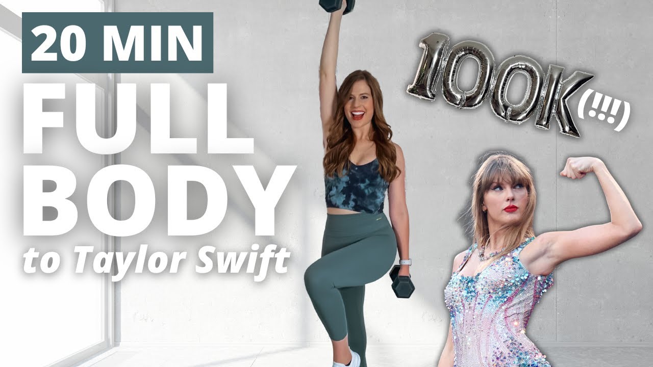 TAYLOR SWIFT Strength Workout | 100K Subs (!!) | No Repeat Exercises with Dumbbells