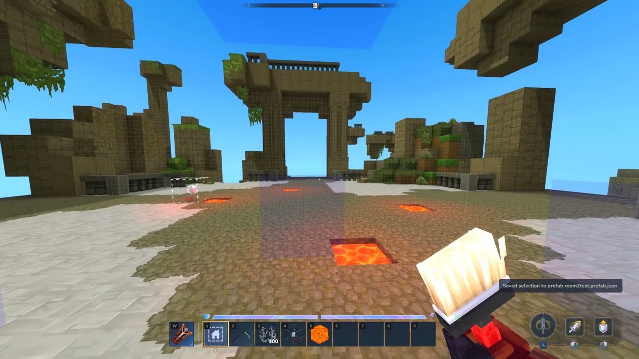 Create your own dungeons in Hytale !