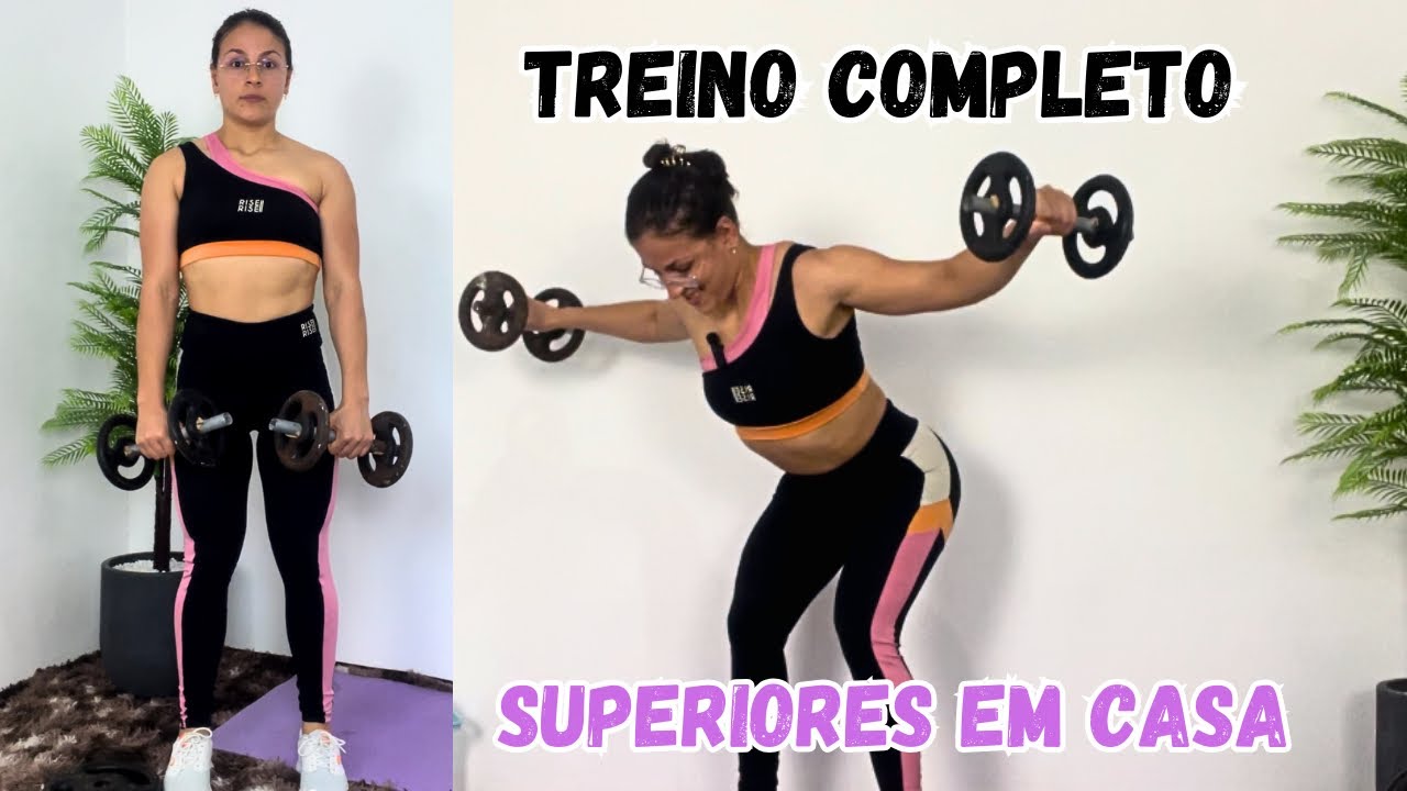 MELHOR TREINO DE OMBROS E COSTAS EM CASA