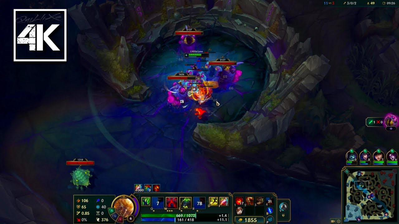🎮 [4K] League of Legends - Warwick | Jungle Gameplay 4K60fps  [ No Commentary ]