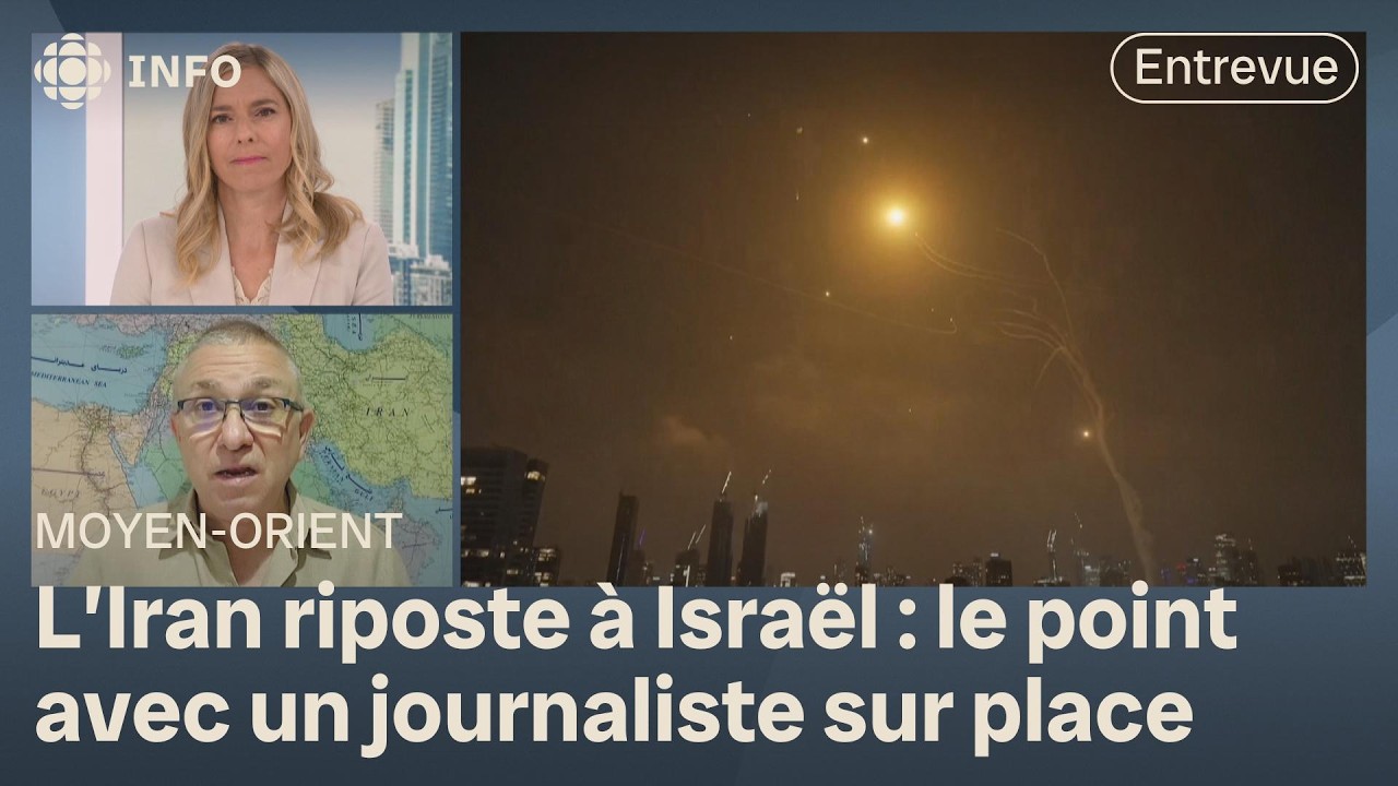 L’Iran riposte par une volée de missiles sur Israël