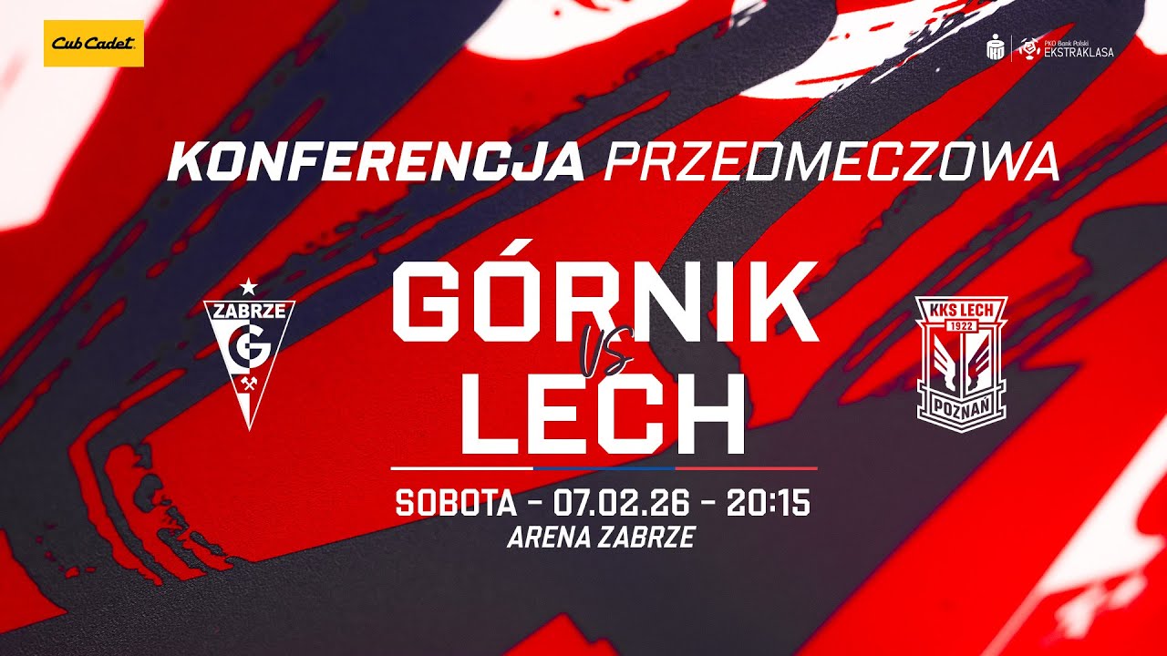 Konferencja przedmeczowa Górnik v Lech