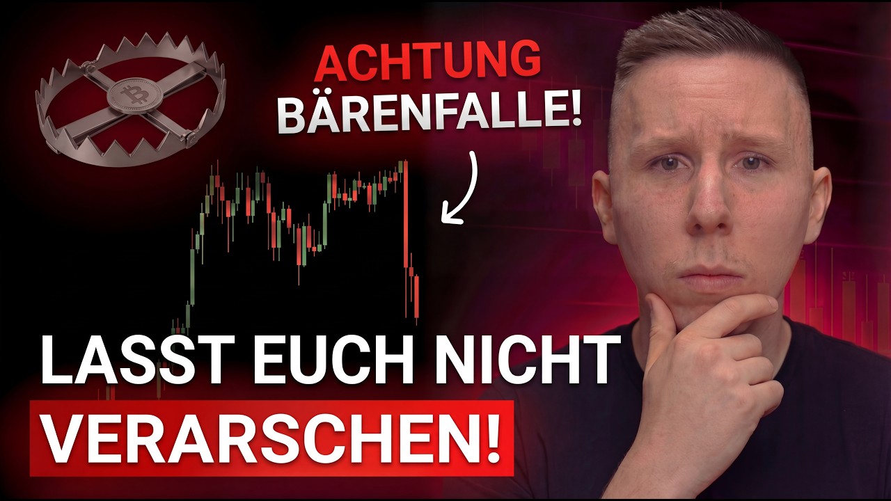 Bitcoin: Trump sorgt HEUTE f&uuml;r den Pump + Live Trading --- 🔴