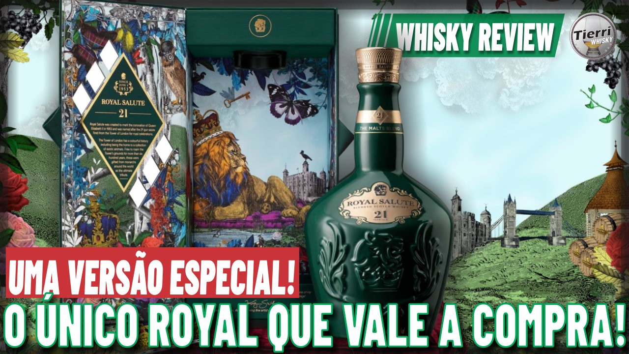 WHISKY REVIEW -  Royal Salute The Malts Blend 21 anos #royal #melhor