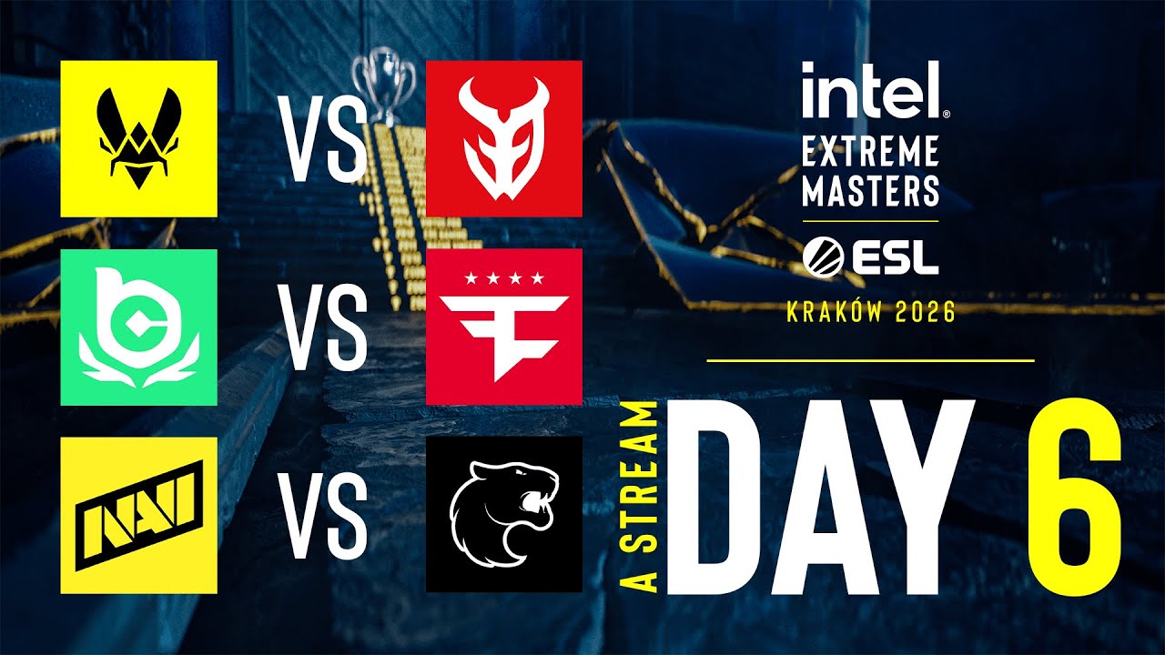 Team Vitality vs. 3DMAX - IEM Krakow 2026 - Group B