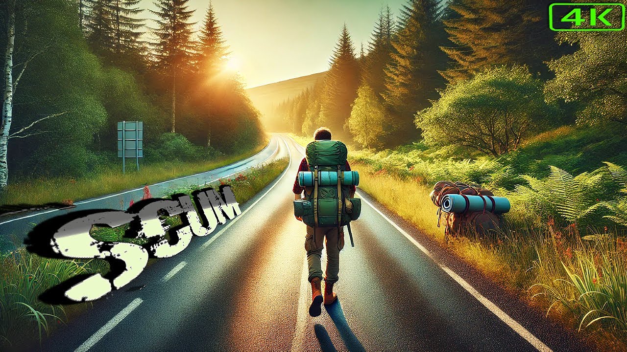 SCUM PVE SERIES | Exploring a Hidden BEAUTIFUL Location in SCUM | REALISTIC GAMEPLAY 4K
