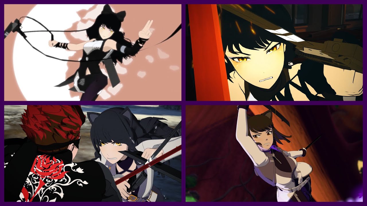 Blake Belladonna: All Fight Scenes (RWBY Vol. 1-9)