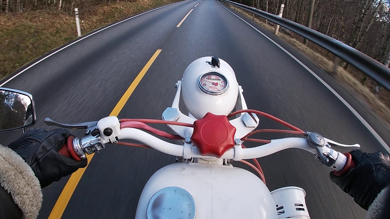 IZH-49 (ИЖ-49) quick take off and ride home