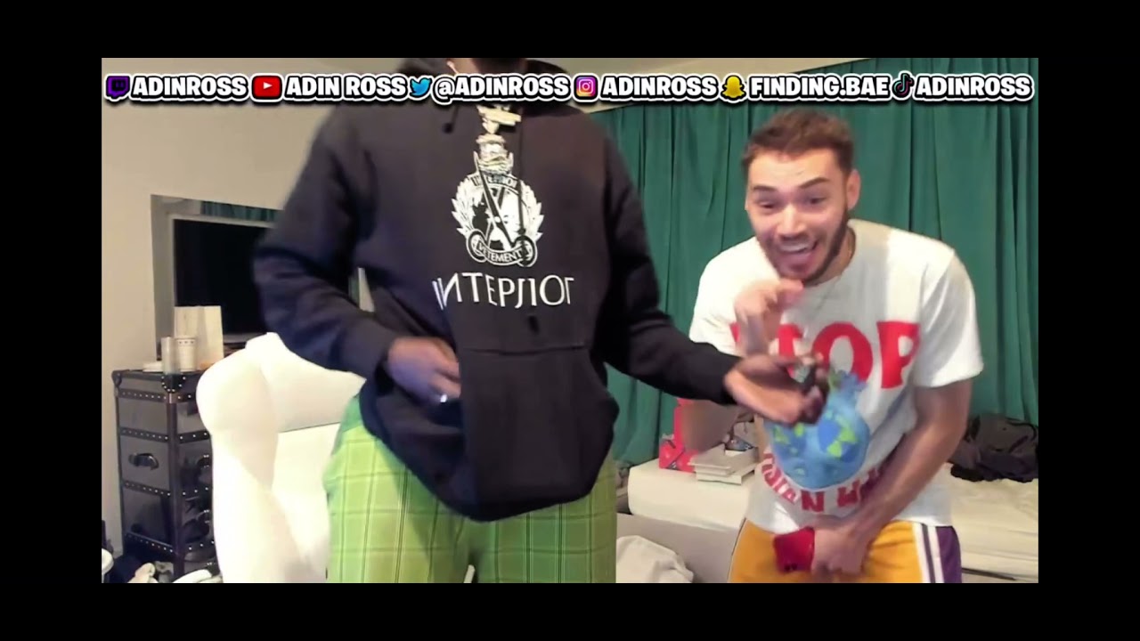 AdinRoss getting high with Sheck Wes