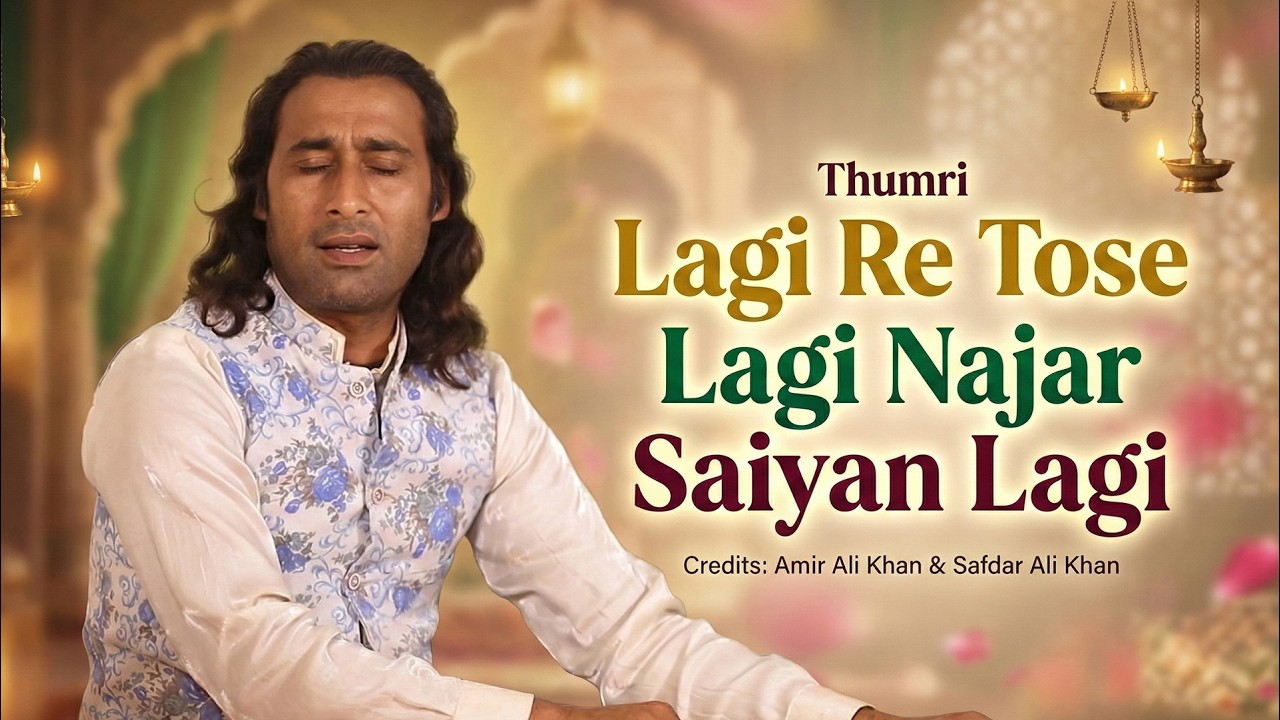 Lagi Re Tose Lagi Najar | Thumri | Amir Ali Khan | Classical & Soulful & Performance