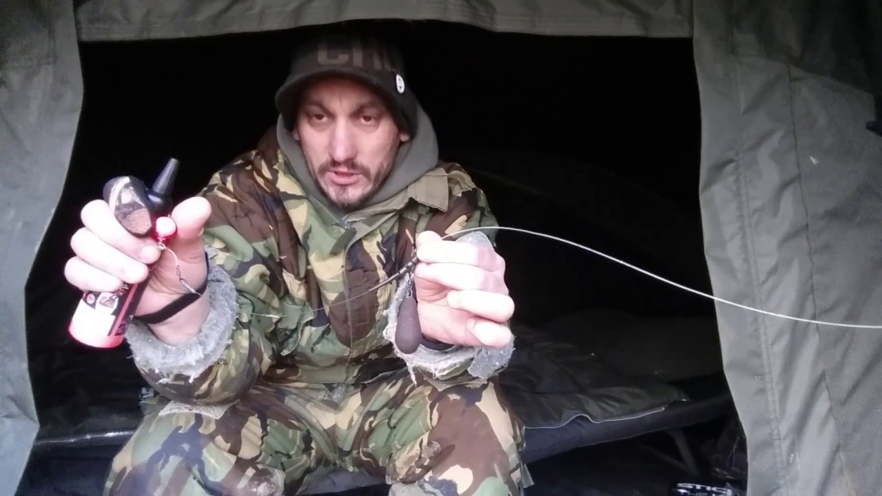 Duzy Rezerwat zimą cz.1 -Pl carp team Devon Uk
