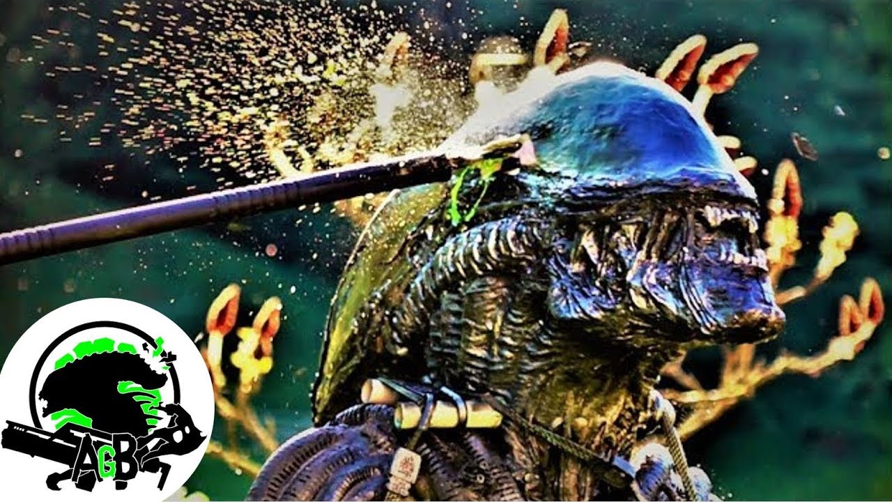 BEST SPEAR IN THE WORLD! The M48 Magnum Spear Vs. Xenomorph! AlienGoBoom (RE-UPLOAD)