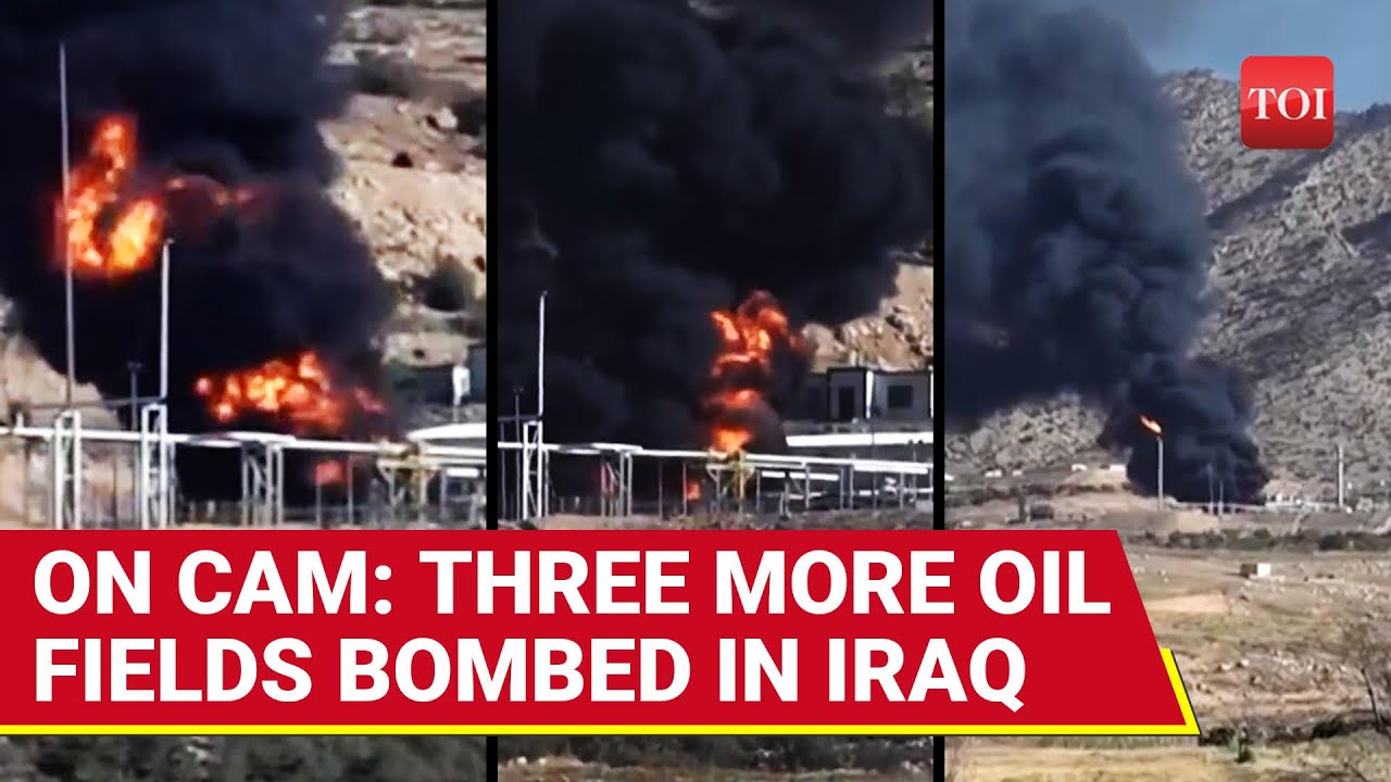 Iran-Allied Fighters BOMBARD 5 American & European Oil Fields In Iraq | Huge Escalation In Mideast