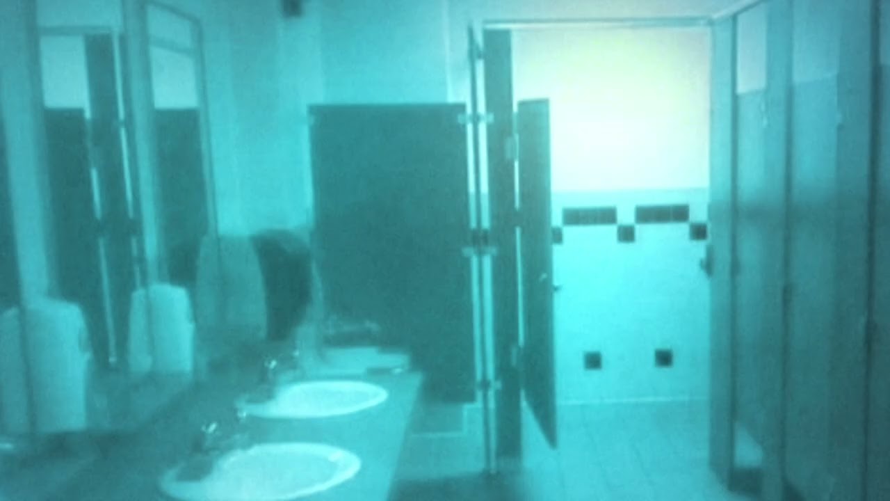 You're in a bathroom at a kpop party