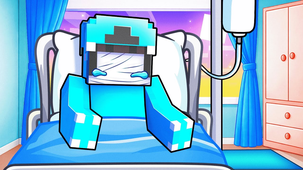 Omz Broke his FACE in Minecraft