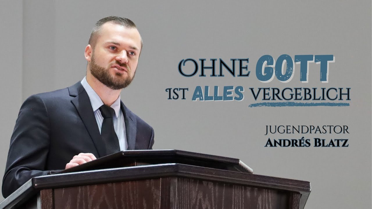 Botchaft: Jugend Pastor Andres Blatz