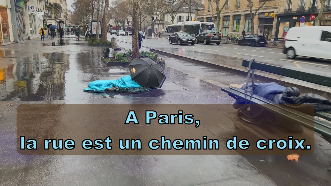 A Paris,  la rue est un chemin de croix.