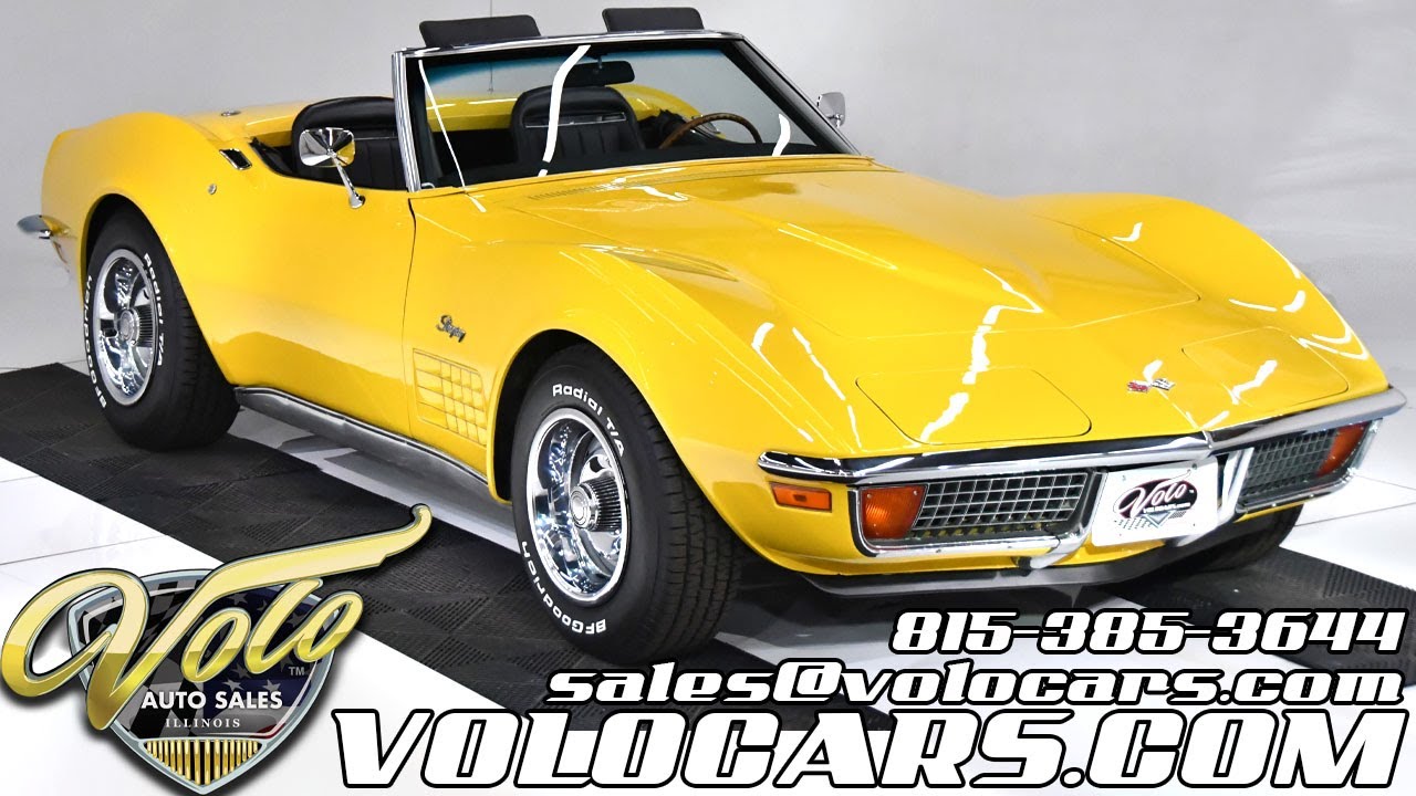 1972 Chevrolet Corvette for sale at Volo Auto Museum (V19505)